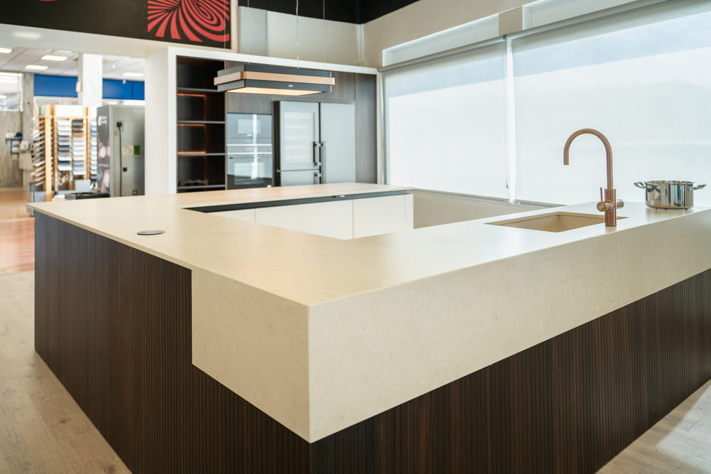 Diseño de Cocina con Madera de Eucalipto